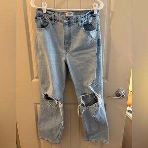 Abercrombie & Fitch The 90’s Straight Ultra High Rise Jeans